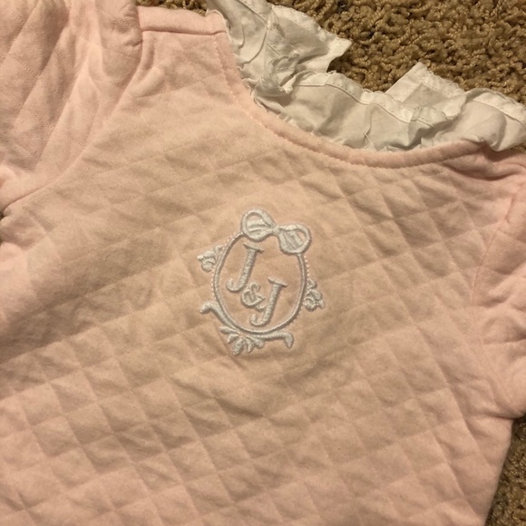 ** 6 for $25** Pink Janie and Jack romper 3 to 6 months - Picture 1 of 4